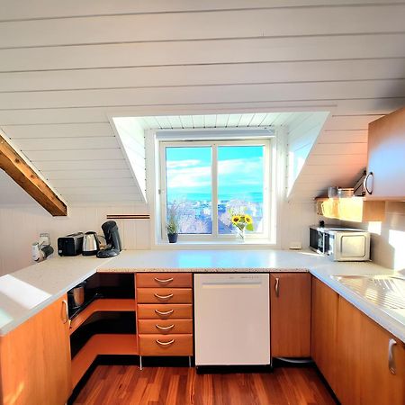 Sunset Penthouse, Fjord View & Parking Apartment Trondheim Bagian luar foto