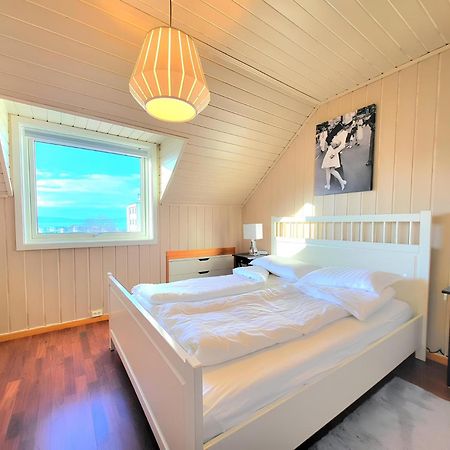 Sunset Penthouse, Fjord View & Parking Apartment Trondheim Bagian luar foto