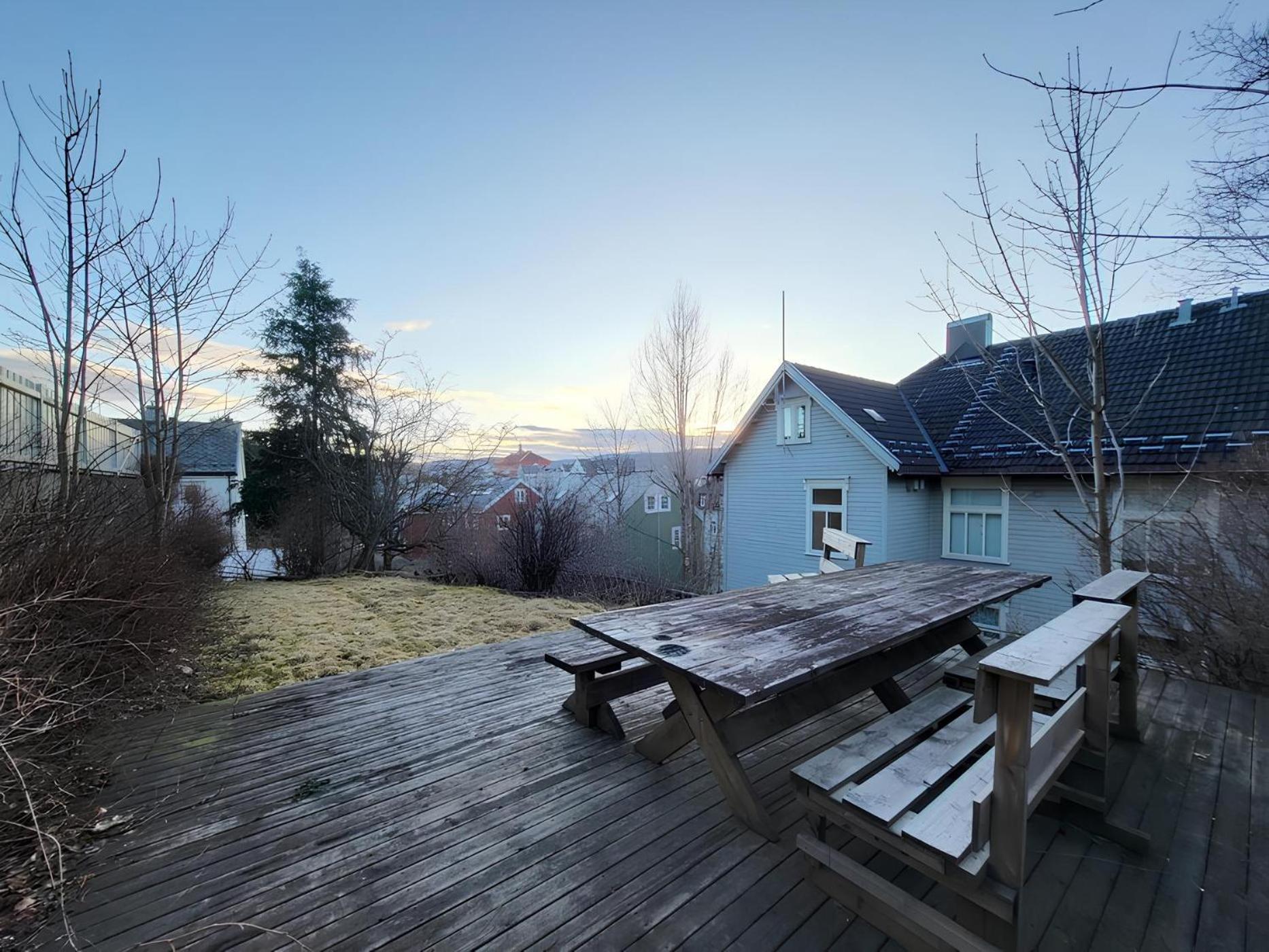 Sunset Penthouse, Fjord View & Parking Apartment Trondheim Bagian luar foto