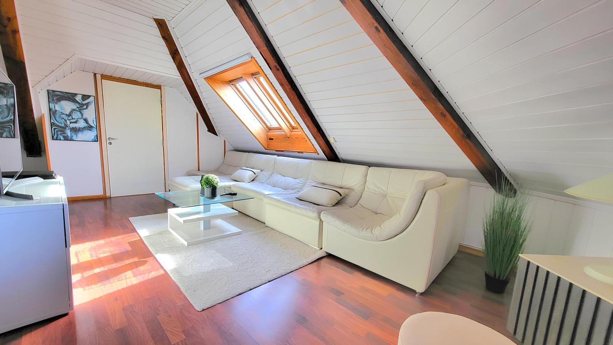 Sunset Penthouse, Fjord View & Parking Apartment Trondheim Bagian luar foto